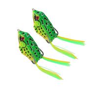 2 Frogs Groves Esche Attrezzano IMulate Esche Da Pesca Con Pesca Morbida A Gancio Outdoor Attrezzatura Da Esterno.