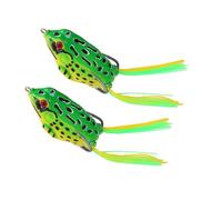 2 Frogs Groves Esche Attrezzano IMulate Esche Da Pesca Con Pesca Morbida A Gancio Outdoor Attrezzatura Da Esterno.