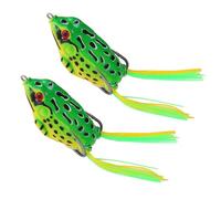 2 Frogs Groves Esche Attrezzano IMulate Esche Da Pesca Con Pesca Morbida A Gancio Outdoor Attrezzatura Da Esterno.