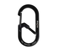 Nite Ize GS1-01-2R6 Moschettone, Nero, Gr.1
