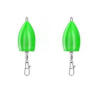 2 galleggianti da pesca per il controllo della distanza delle carpe con design superiore per migliorare la precisione del posizionamento delle esche e le prestazioni del pescatore (4,1 g)