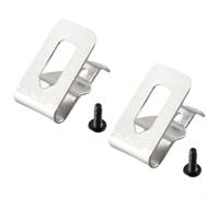 2 ganci a clip per cintura per trapano avvitatore da 18 V 20 V, compatibili con DCD785C2 DCD780C2 DCD740C1 DCD980 N268241 N169778, staffa di montaggio in acciaio