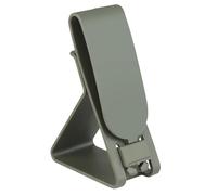 2 Ganci per Cuffie Tattiche, con Clip per Cintura, per Cintura Molle Supporto per Cuffie Accessori per Auricolari(Green)