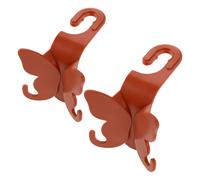 2 ganci per poggiatesta auto: ganci per schienale sedile per organizzare borse,