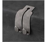 2 Ganci Sedile Posteriore Auto per Acura RDX 2010-2021, Pelle Scamosciata Doppio Gancio Car Seat Back Hook Accessori Interni,B/Grey