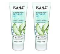 2 gel esfoliante ISANA + 1 crema doccia resistente Bebe | 2 gel esfoliante da 75 ml + 1 doccia da 80 g