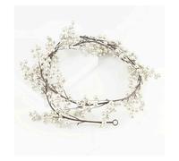 2 Ghirlande Vite Di Bacche Natalizie Di Alta Qualità, Rampicanti Artificiali Durevoli Per Decorazioni Di Feste, Matrimoni E Arredamento Festivo Della Casa(Silver,190cm)