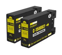 2 Giallo Cartucce d'inchiostro stampante per Canon MAXIFY MB2150 MB2350 MB2755