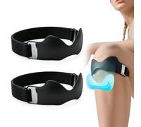 2 ginocchiere di precisione in silicone 2026 a forma di U, fascia di supporto per tendine rotuleo, traspirante, regolabile, antiscivolo, per corsa, ginocchio del saltatore, palestra, squat, sollievo