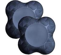 2 ginocchiere extra spesse per yoga, gomiti, polsi, mani e testa, in schiuma, per yoga, pilates, allenamento, ginocchiere (nero)