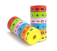 2 giocattoli magnetici per l'apprendimento aritmetico, giocattolo per lo sviluppo del cervello di intelligenza, giocattoli educativi per bambini e bambini.