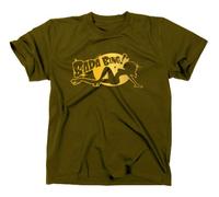 #2 Gold Sopranos Bada Bing Mafia, maglietta cult Gangster Verde N L