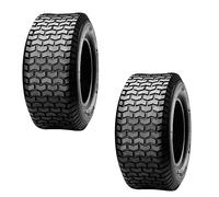 2 GOMME 18x8.50-8 6PR COPERTONI TASSELLATI TUBELESS X TAGLIAERBA CARRELLO GOLF TRATTORE DA GIARDINO