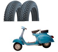 2 GOMME PNEUMATICO COPERTONE 2.75 9 PIAGGIO VESPA 50 R L N UNION UM121