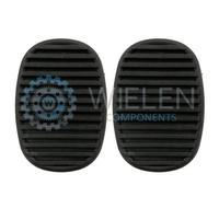 WIELEN COMPATIBILE COPPIA 2 GOMMINI PEDALI COPRIPEDALI FRENO E FRIZIONE ALFA ROMEO 147 156 159 FIAT BRAVO II STILO 46755869 46828746 71748375 46828764