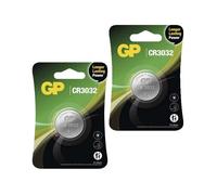 2 Gp CR3032 Batteria Al Litio 3V a Moneta Bottone Dl3032 Cina Scadenza 2031 1bl