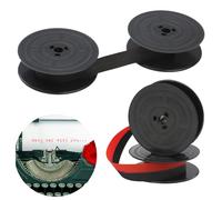 2 GR4 Nastri per Macchine da Scrivere en Nylon, Nastro Ricambio per Calcolatrice Ricambio Nastro Bobina Ricambio Compatibile Con Olivetti (Set C)