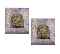 2 graffette retrò in metallo segnalibro clip scrapbooking pagina morsetto libro clip per lettori studenti collezionisti clip in metallo