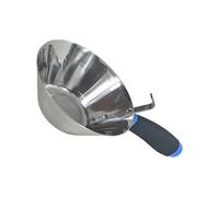 2. Grande Contenitore Di Miscelazione In Acciaio Anti-Rust 18 Cm Per Cemento E Costruzione Gypse Con Ciotola Miscela Cemento Inox