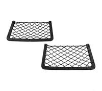 2 grandi organizer in rete elastica per sedili auto e camper, adatto per riviste, mappe, articoli da toeletta, telefoni e piccoli oggetti