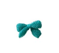 2 graziosi fermagli for capelli a becco d'anatra in peluche for ragazze - perfetti for la frangia laterale e l'acconciatura quotidiana(Green)