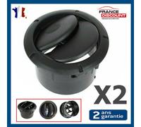 2 Griglia Ventilazione Diffusore Aria Previsto Per Logan Sandero II - 687601987R