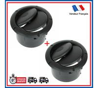 2 Griglia Ventilazione Diffusore Aria Previsto Per Logan Sandero II - 687601987R