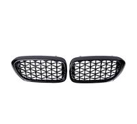 2 griglie anteriori per radiatore, griglia per auto da corsa, a forma di stella, a forma di stella, per serie 5 G30, G31, G38, 520i, 530i, 540i, 2018, 2019 (nero lucido)