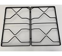 2 griglie COMPATIBILI CON SMEG per piano cottura a gas da 60 cm completa di gommini antigraffio CODICE 694092109