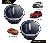 2 Griglie Di Ventilazione In Cromo Per CLIO IV CAPTUR TRAFIC 3