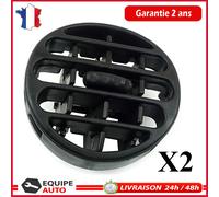 2 Griglie Universale Diffusore Ventilazione Nero Previsto Kangoo I