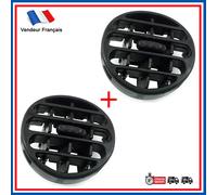 2 Griglie Ventilazione Cruscotto Pinze per Renault Kangoo i De 1997 Per