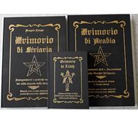 2 Grimorio Stregoneria Italiana + Grimorio di Lilith Libri rari Esoterismo Magia