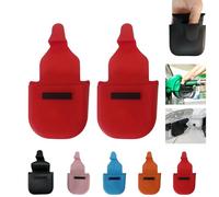 2 guanti da pompa a benzina riutilizzabili,guanti di combustibile in silicone riutilizzabili neri con supporto magnetico,guanti in silicone per pompare il gas,comodi guanti da combustibile