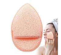 2 guanti esfolianti riutilizzabili per il viso, spugna da bagno, cuscinetti delicati, spugne esfolianti, per la pulizia profonda dei pori del bagno e della doccia