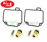 2 GUARNIZIONI + 2 SPILLI GALLEGGIANTE CARBURATORE YAMAHA T-MAX 2001 2002 2003
