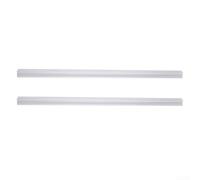 2 guarnizioni impermeabili per doccia, 50 cm, ricambio per porte in vetro, lunghezza facile da regolare (14 mm)