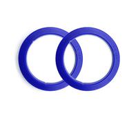 2 guarnizioni migliorate per macchina espresso E61, guarnizione O-ring per E91 E92 E97 E98, Bianchi, Ascaso, Azkoyen, Brasilia, Gaggia Baby, Classic, NewBaby ø 73 x 57 x 8,5 mm (blu)