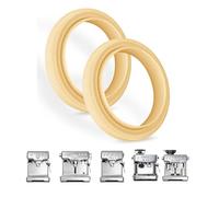 2 guarnizioni per testa compatibili con macchine da caffè espresso Sage The Barista Express BES875UK SES875BKS SES875 SES875BTR2GUK1