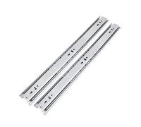 2 guide laterali resistenti per cassetti da 45 cm con cuscinetti a sfera in acciaio per mobili da cucina, hardware di ricambio, scorrevoli scorrevoli per un facile accesso