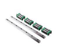 2 guide lineari HGR20 da 20 mm (200 mm-500 mm) + 4 sedi for cuscinetti scorrevoli HGH20CA(200mm)