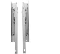 2 guide nascoste for cassetti, resistenti, di ricambio, mute, for cassetti, sottopiano, laminate a freddo