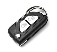 2 gusci per chiave auto a 2 pulsanti, telecomando auto con meccanismo a scatto per Citroen C3, DS3
