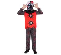 2 Headed Chuckles The Clown Costume - L