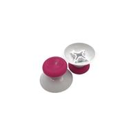 2 impugnature for levette analogiche, cappuccio analogico 3D, copertura pulsanti solidi, for controller Xbox One serie S, for controller Xbox One serie X, for Xbox One for joystick Elite(Red White)