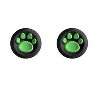 2 impugnature in silicone antiscivolo per controller ASUS Rog Xbox Ally/Ally X, impugnature per pollice, ricambio per joystick, accessori per Xbox (nero e verde)