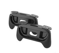 2 impugnature per gamepad, accessori per interruttore, ottimizzazione della configurazione di gioco e organizzazione del controller (rosso e blu)