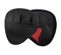 2 impugnature per sollevamento palmi per manubri, unisex, antiscivolo, guanti da allenamento per palestra, allenamento, fitness, sport, protezioni per le mani con separatori per le dita, sollevamento