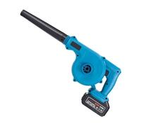 2 IN 1 500W Cordless Elettrico Ventilatore Di Aria Che Soffia E Aspirazione Palmare Foglia Collettore Polveri Pulizia Spazzatrice For 18V Batteria Molto Potente, Uno Strumento, Infiniti Usi