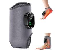2 in 1 Ankle and Foot Massager with Heat, Foot Massager for Neuropathy, 6 Heating 3 Massage Modes & Timer, Blood Circulation and Pain Relief, Suitable for Neuropathy Gifts for Men Women (1 PCS)